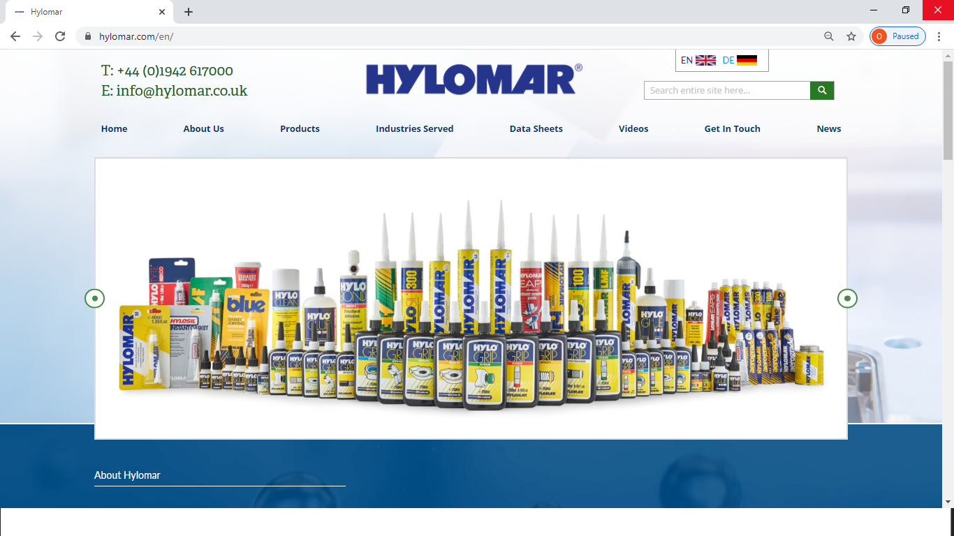 Hylomar Launches New Website